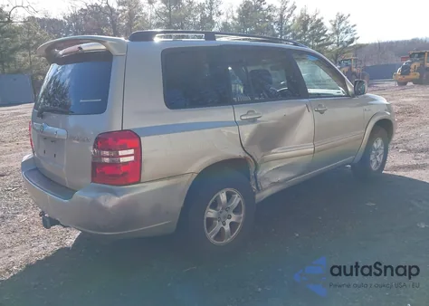 2003 Toyota Highlander Limited V6 from USA, damaged, VIN JTEHF21A330104972